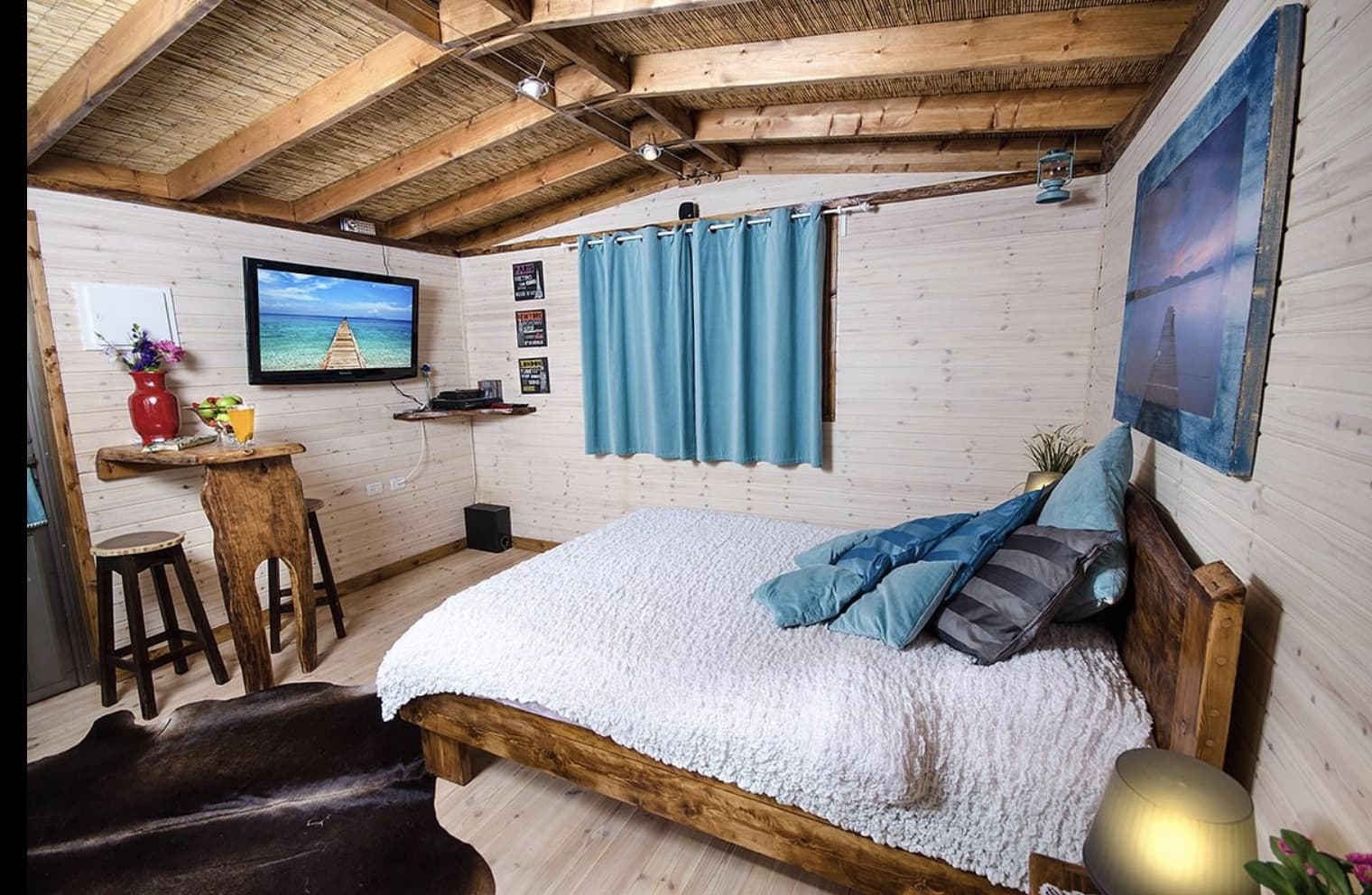 בקתה זוגית עם גקוזי